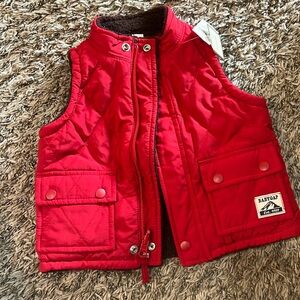 Baby GAP Reversible Red Vest